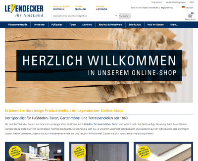 Leyendecker B2B-Shop